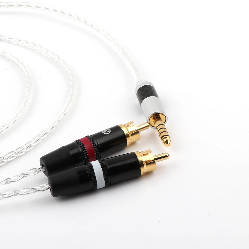 HIFI 4 4mm to 2 RCA Audio Cable WM1A 1Z PHA 1A 2A Z1R 4 4mm Upgrade Cable