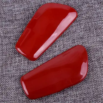 

CITALL 2PCS Interior Gear Shift Knob Cover Trim Decoration Mouldings Fit for Jeep Grand Cherokee 2017 2018 2019