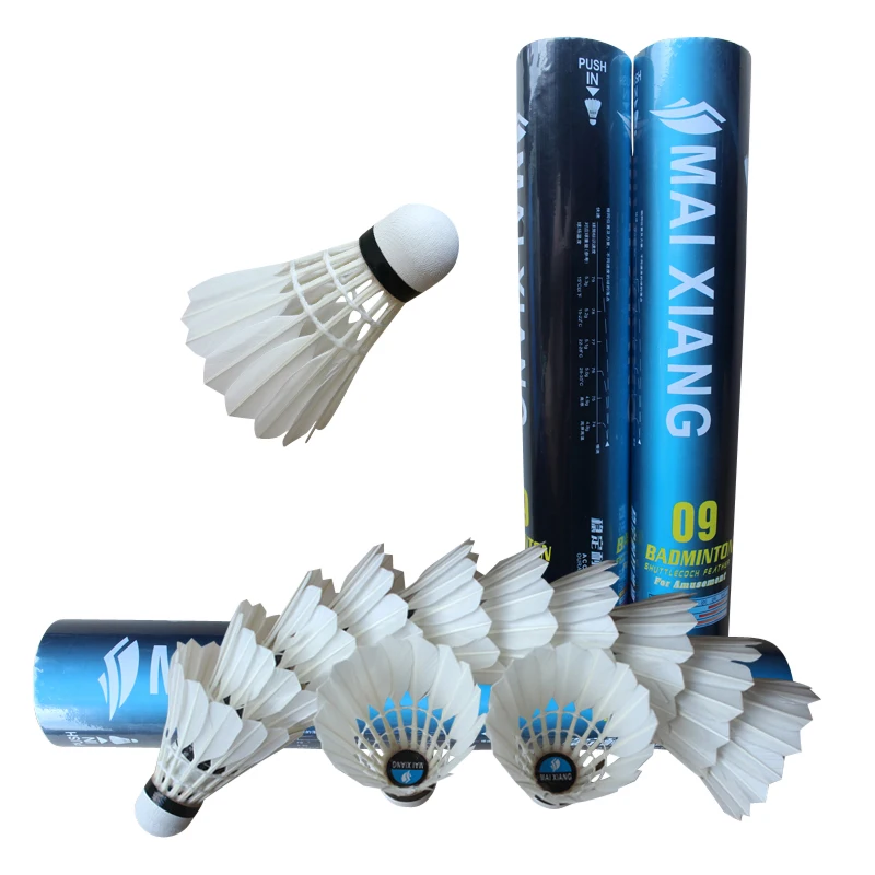 Badminton shuttlecock Badminton ball MAI XIANG Badminton shuttlecock great stability indoor outdoor sports training Birdie