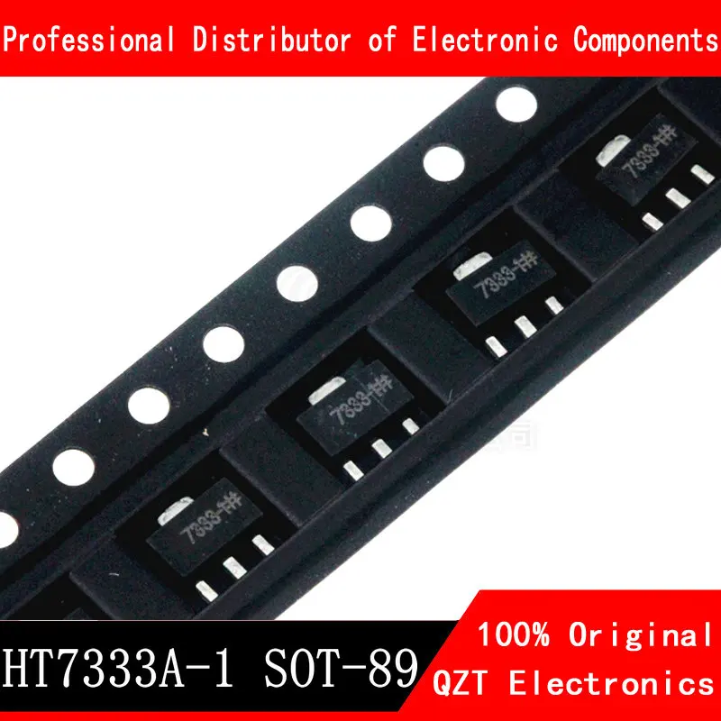 50pcs/lot The new HT7333A-1 7333-1 SOT89 low-power three-terminal regulator chip HT7333 to 92 sot89 three terminal positive voltage regulator transistor 7805 78l05 cj78l05