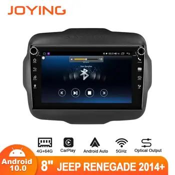 

Joying 9" Android10 Car Radio for Jeep Renegade 2014+ DSP Carplay GPS SPDIF Subwoofer 5GWiFi IPS Screen Optcial Output DAB DVR