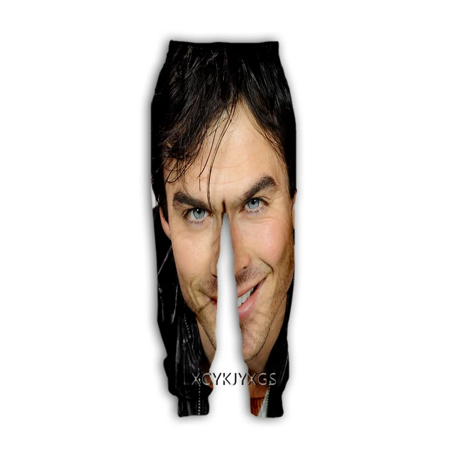 

Damon Salvatore Vampire Diaries 3D Print Casual Pants Sports Sweatpants Straight Pants Sweatpants Jogging Pants Trousers Y57