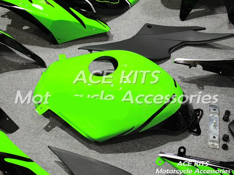 Мотоциклетный обтекатель abs Подходит для Kawasaki Ninja250 2008 2009 2010 2011 2012 корпусные детали пресс-форм ACEKITS Магазин № 0182