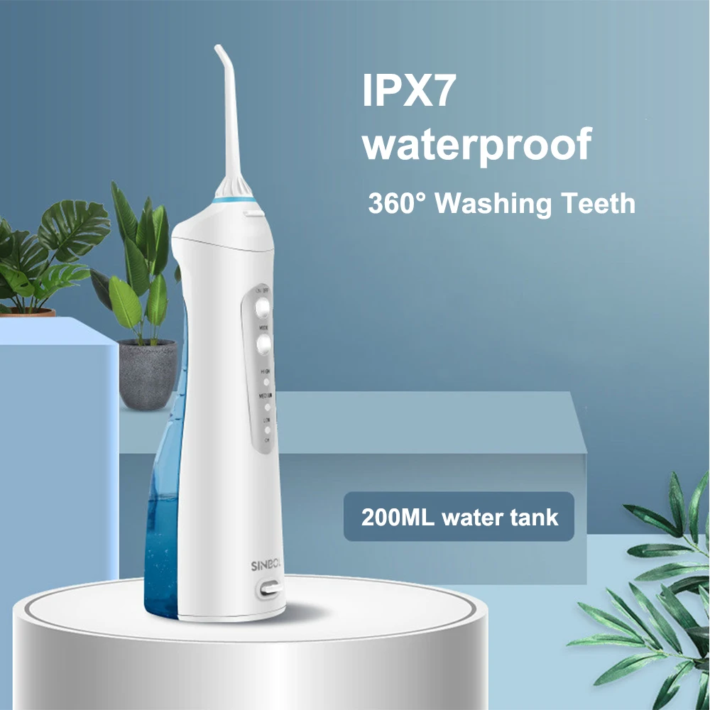 Новый автоматический ирригатор для полости рта USB Перезаряжаемый водный Флоссер