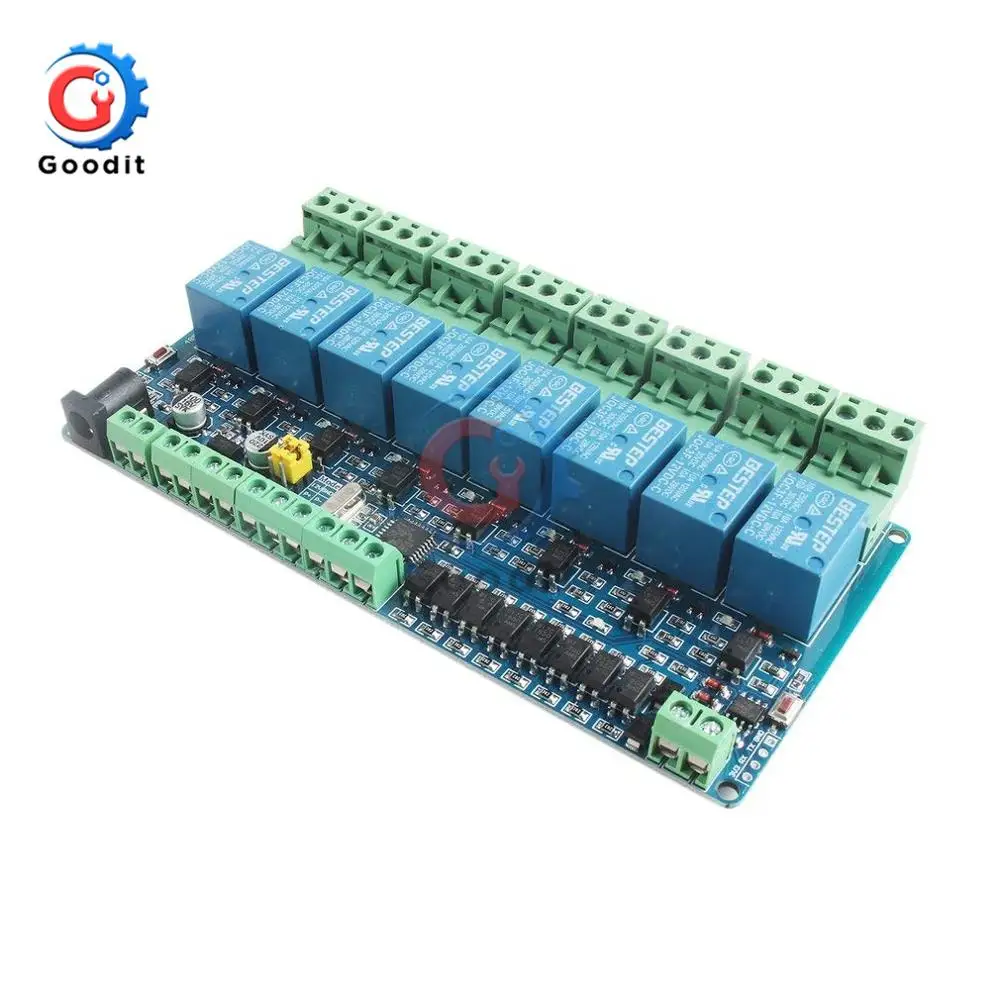 modbus rs485 ttl comunicacao modulo de rele 03