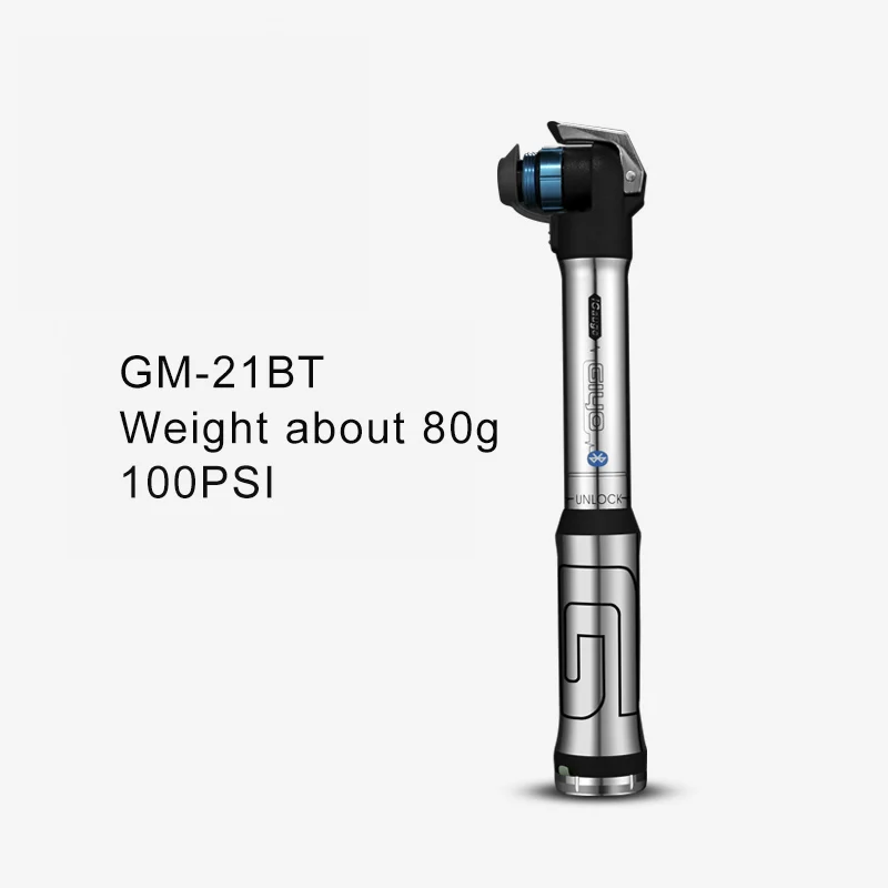 GM-21BT GIYO велосипедный насос электрический насос давление воздуха 120PSI беспроводной Смарт Bluetooth воздушный насос клапан Schrader Presta велосипедный насос - Цвет: GM-21BT