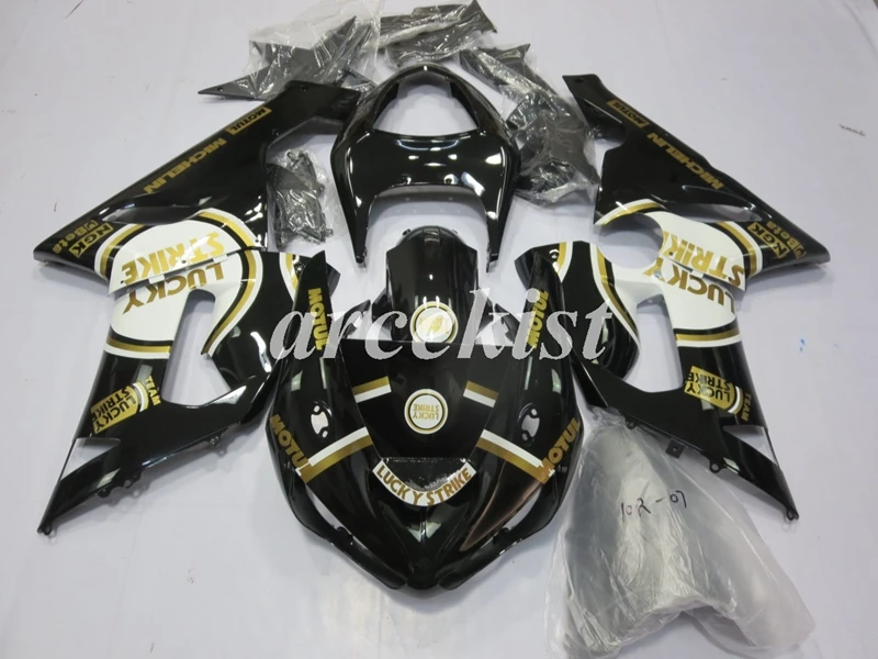 4 подарки набор обтекателей ABS подходит для kawasaki Ninja ZX6R 636 2005 2006 6R 05 06 ZX-6R набор обтекателей зеленый черный матовый