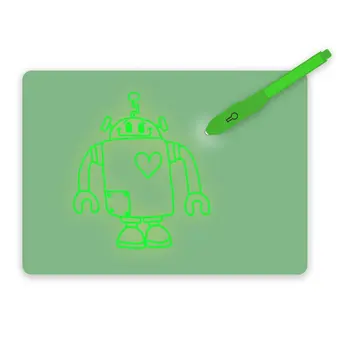 

LED Light Fluorescent Writing Board Kids Electronic Luminescent Wordpad Message Board Handwriting Pad