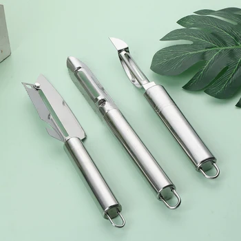 Stainless steel multifunctional vegetable peeler living knife shredding peeler potato carrot peeler kitchen tool