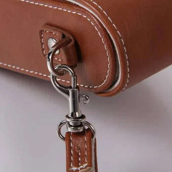 

Cover Camera Bag PU Leather Accessories With Shoulder Strap Anti Scratch Vintage Protective Case Outdoor For Leica D-LUX Typ 109