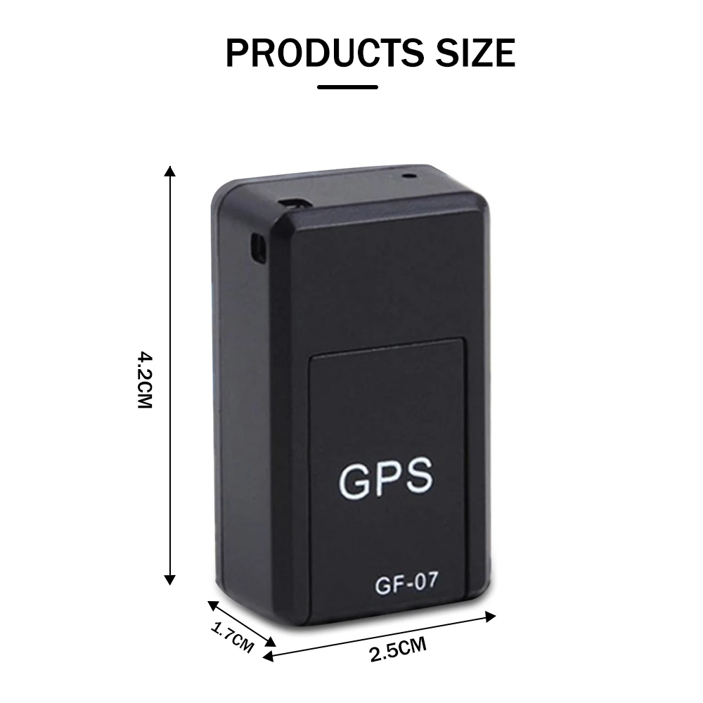  Mini GPS Tracker GF-07 GPS Magnetische SOS Tracking Geräte Für Fahrzeug Auto Kind Standort-Tracker 