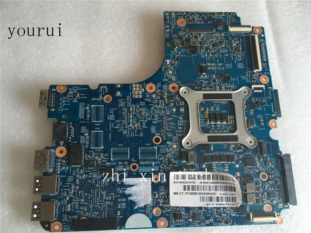 Yourui для hp Probook 4540 4441 Материнская плата ноутбука 683495-001 683495-501 DDR3 тестирование pk