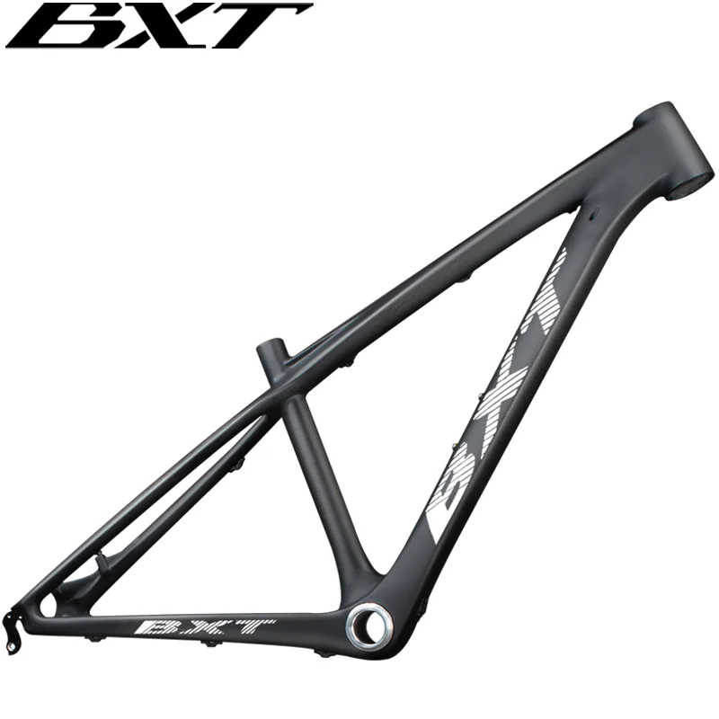 BXT 26er MTB Mountain Bike Frame 14inch Full Carbon Kids Bike Frame 160mm Disc Brake T1000 Carbon Fiber MTB Bicycle