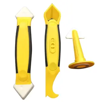 

3PCS/Set Multi Angle Sealant Silicone Tile Floor Caulk Scraper Removal Tool Corner Applicator Hand Nozzle Kit