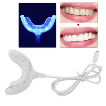 

Dentist 3 In 1 USB Interface LED Cold Blue Light Teeth Whitening Dental Bleaching Device Teeth Whitening