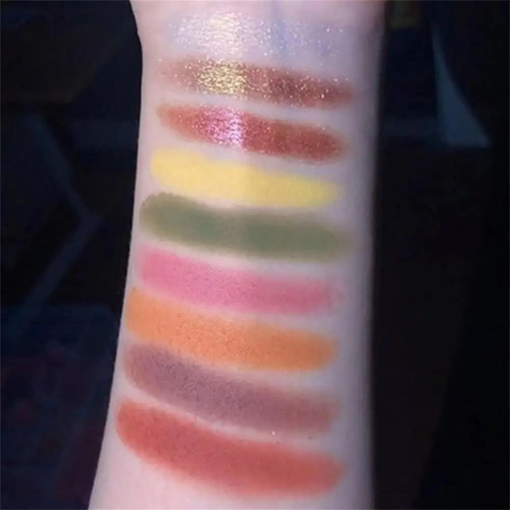 9 Colors Brand Palette Pressed Powder Glitter Eyeshadow Palette Matte shimmer Eyeshadow Palette Eyeshadow Nude Color Eye Pigment