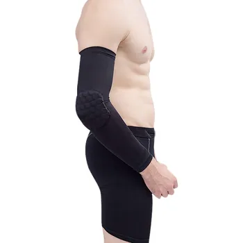 1Pc Honingraat Elleboog Brace Protector Hand-Made Lichtgewicht Draagbare Wasbaar Luchtige Elastische Knie Ondersteuning Sport Veiligheid Accessoires 1Pc Honingraat Elleboog Brace Protector Hand-Made Lichtgewicht Draagbare Wasbaar Luchtige Elastische Knie Ondersteuning Sport Veiligheid Accessoires