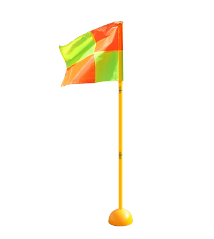 

New Obstacle Marker pole a set Water Injection Base+ Football Door Pole+ Flag Training Equipment Sign Rod top quality