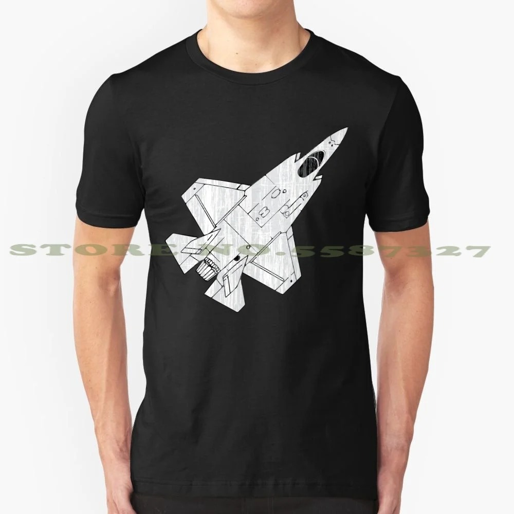 Летняя забавная футболка F - 35 Lightning Ii Fighter Jet для мужчин и женщин F35 Otan ВВС США