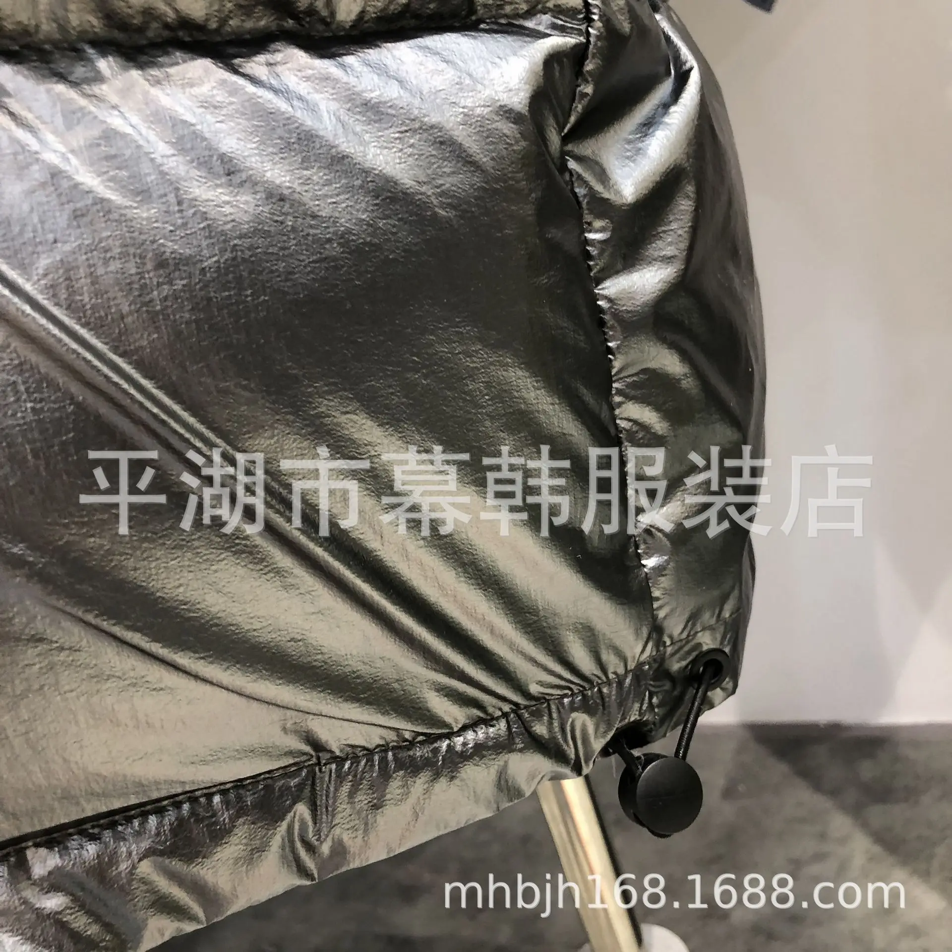 Rong fu, женские, средней длины, выше колена, с капюшоном, стиль, толстая, яркая поверхность, ультра-Лисий мех, большой меховой воротник, белый утиный пух, Ja
