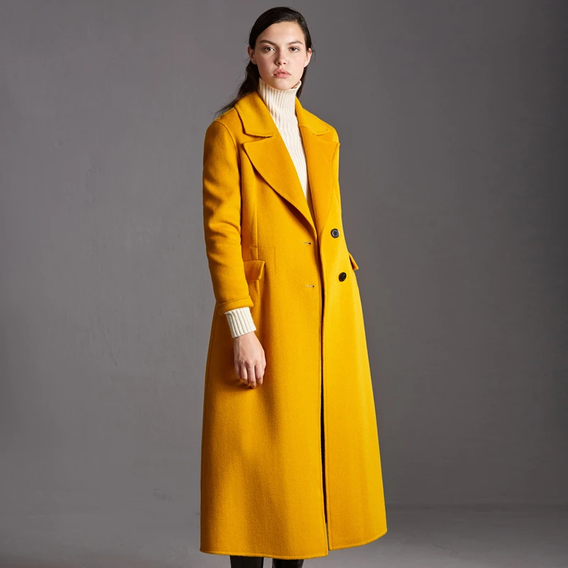 Высококачественная Минималистичная Женская куртка европейская шерстяная