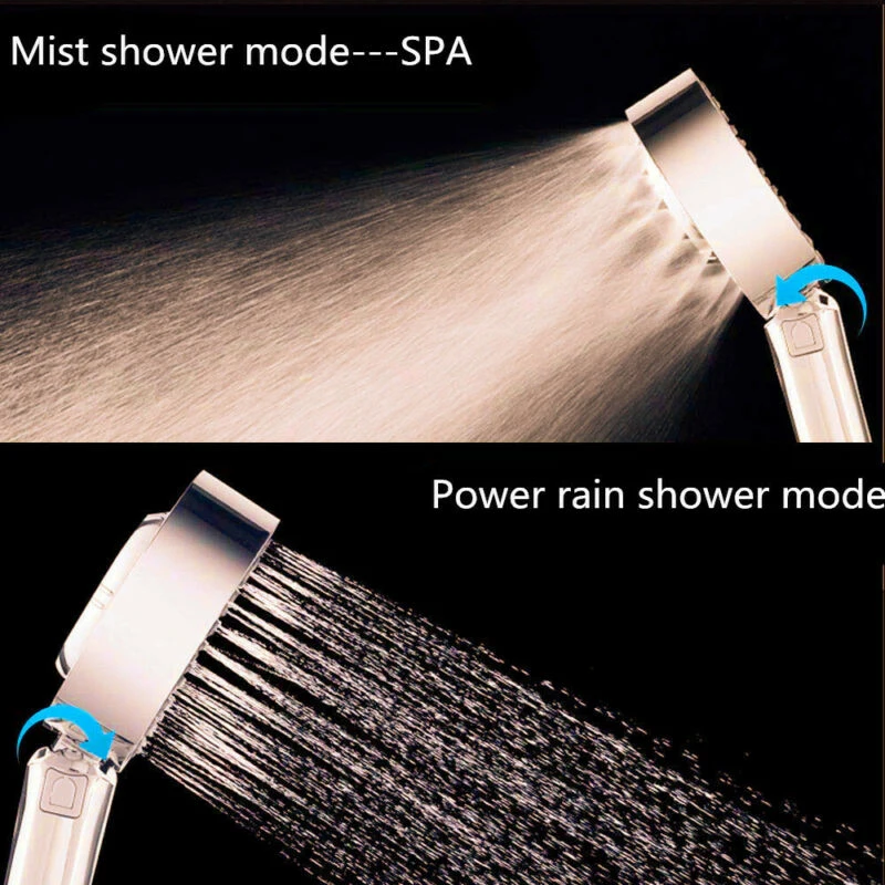 

1 X Double-sided Shower Head Energy Water Saving Mist Spray Shower Head