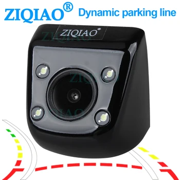 

ZIQIAO 2020 NEW HD Reverse Rear View Camera Car Dynamic Guide Line Parking LCD Mirror Monitor Camera HS117