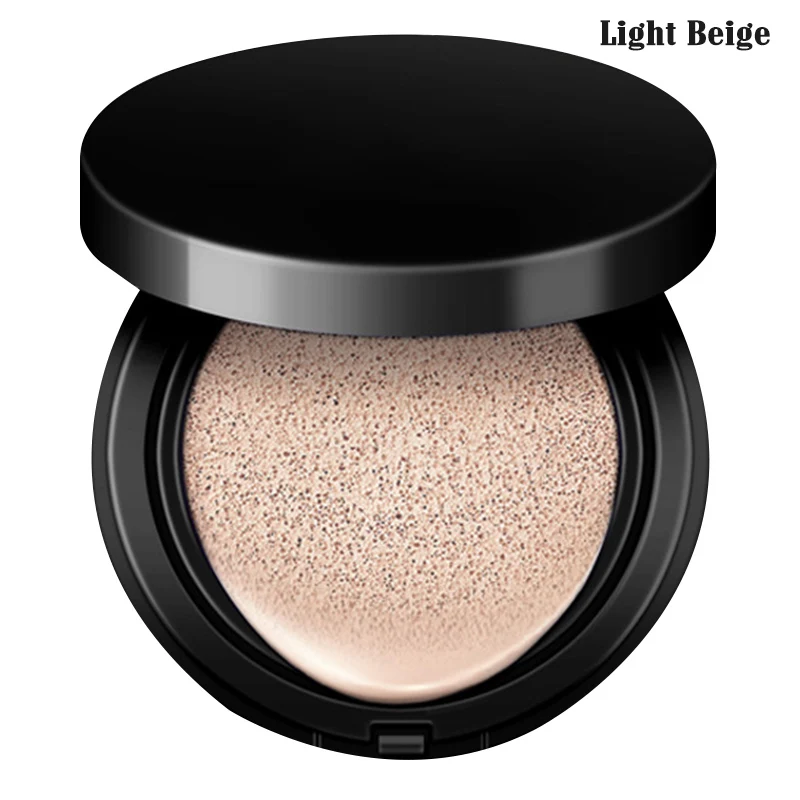 light beige Подушка для ухода за кожей, крем для консилера, стойкий увлажняющий контроль масла, Жидкая основа для макияжа для женщин и девочек M3 - Цвет: light beige