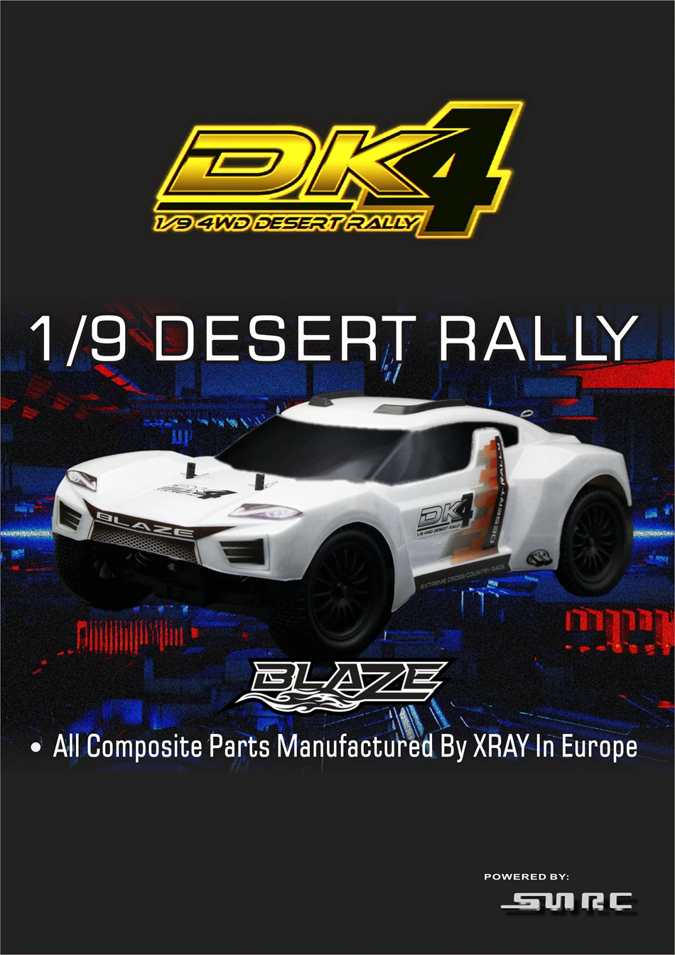 SNRC DK4 DK 4 1/9 4WD пустыня ралли автомобиль инструкция взрыв карта разложения