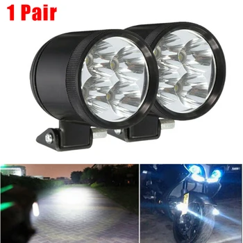 

Light Motorcycle Headlight Headlight White+Switch 2pc 2980LM LED Motorcycle