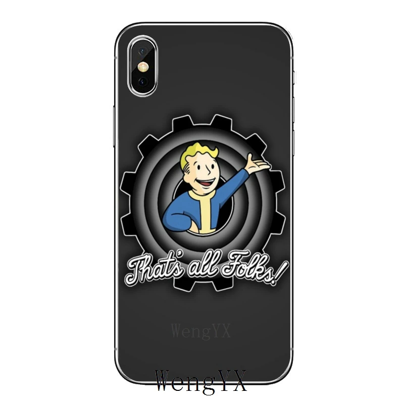 Чехол Fallout 76 для iPhone 11 pro XR X XS Max 8 7 6s plus SE 5s 5c iPod Touch 5 6 - Цвет: Fallout-76-A-12