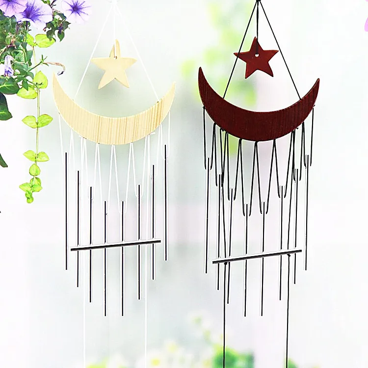 

Special Offer Creative Star European Style Multi-Tube Rust-proof Metal Wind Chime Hanging Decoration Door Decoration Room Decora