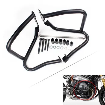 

1 Set Motorcycle Engine Guard Crash Bar Protector For BMW R Nine T 2014 2015 2016 Motor Accessories Black