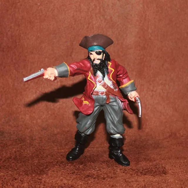 Piraten Miniatuur Accessoires Caribbean Piratenschip Kapitein Eerste Artillerie Gunner Figure Figurine Decor Model Speelgoed|null| - AliExpress