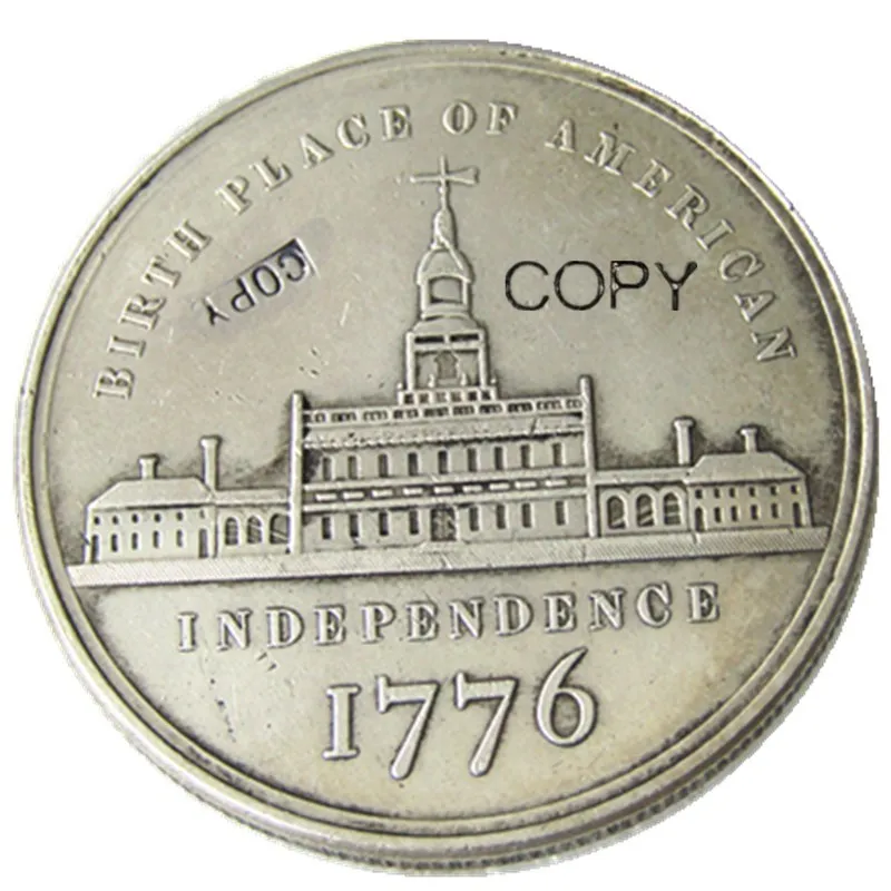 Нам 1776 Washington головой Серебряный копия доллара монета