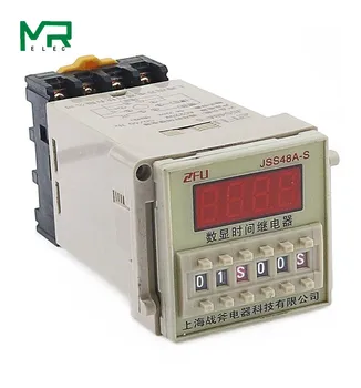 

JSS48A-S Digital Display Cycle Control Time Relay 220V 380V DH48S-S Cyclic Operation Repeat Action Digital Anytime Stable