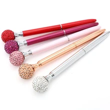 Хрустальный шар "Бриллиант" шариковая ручка гелевая ручка Милая креативная Корейская Драгоценная ручка