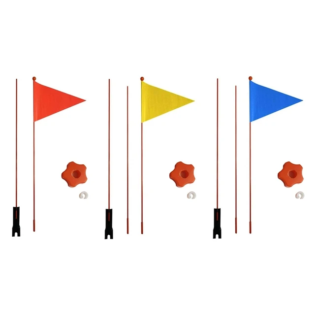 1 Pieces Safety Pennant Divisible 120 cm/180cm Bicycle Flag For Boys And Girls Cycling Balance Bike 1