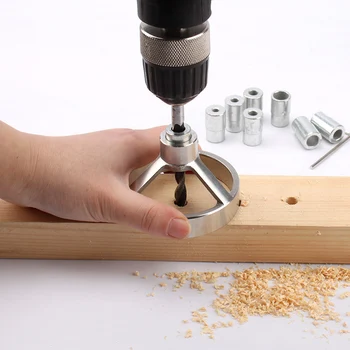 

Drill Guide Woodworking Hole Puncher Vertical Drilling Luminaire Wood Working Locator @LS