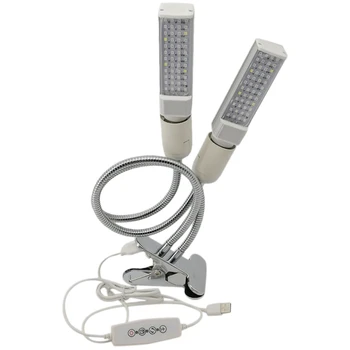 

96LED Plant Growth Lamp 48W USB Double-Headed Plant Light for Indoor Greenhouse Flower Seedlings