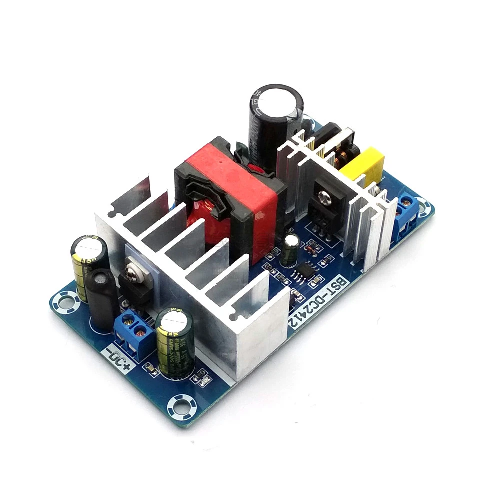Модуль питания AC 110v 220v к DC 12V 8A Switching коммутационная плата питания