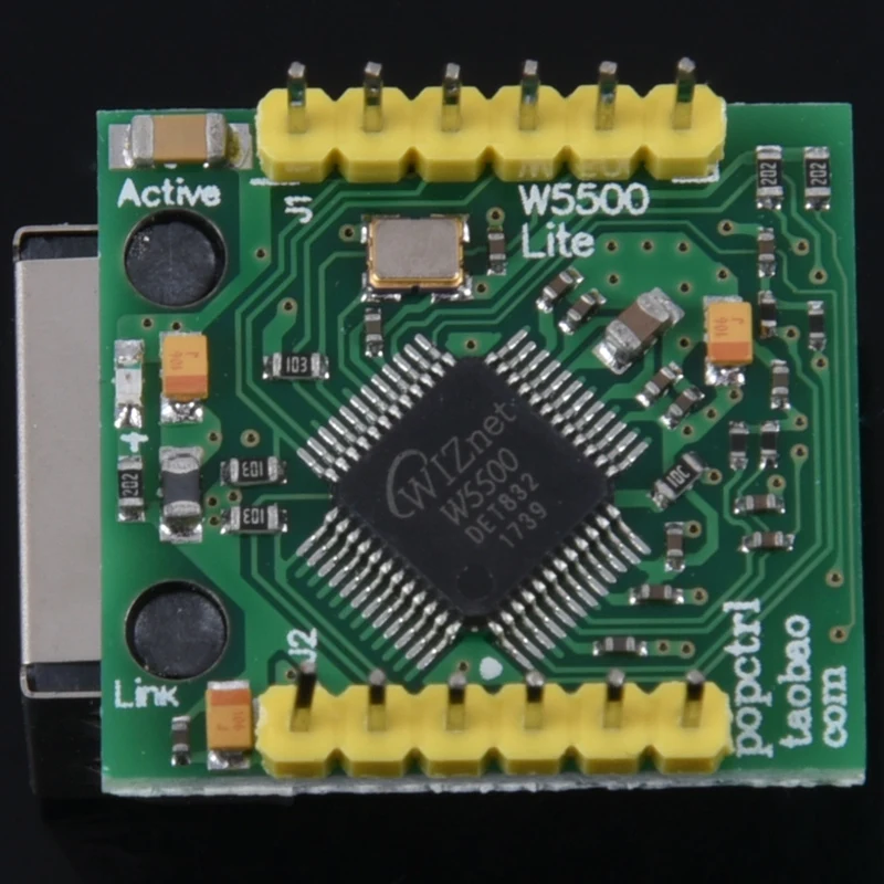 W5500 модуль TCP/IP Ethernet модуль совместим с WIZ820io