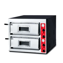 BS-662 Oven Commercial Two-layer Two-disc Bread Cake Multi-function Large Capacity Double Electric Pizza Stove