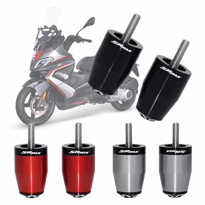 Motorcycle Accessories CNC handle grip Handlebar Grips Ends For Aprilia SRMAX 250 300 srmax300 SR MAX | Автомобили и мотоциклы