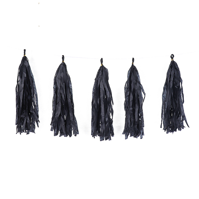 accessories paper tassel ribbon wedding decoration balloon birthday party decoration party decoration baby birthday prop
