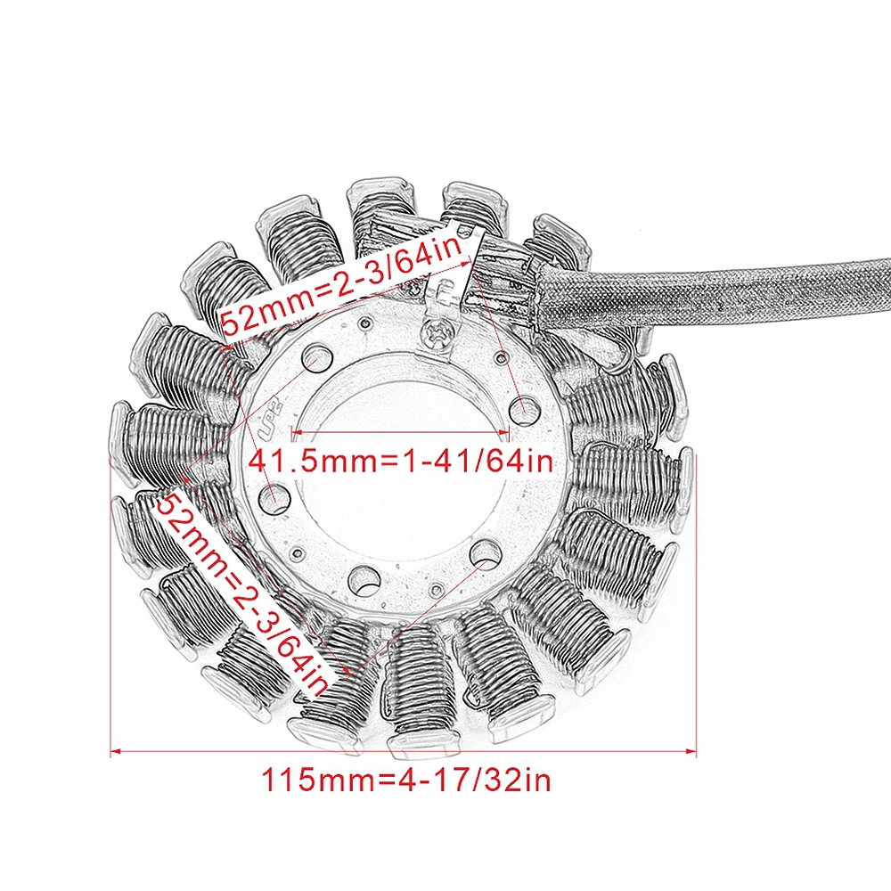 Аксессуары для мотоциклов обмотка статора генератора для Triumph Sprint ST 1050 2005-2013 Тигр 1050 2007-2012 T1300510 T1300507