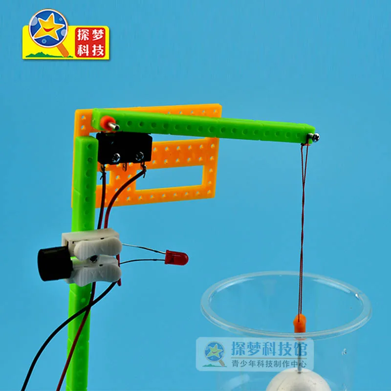 

Science And Technology Alarm Children for Making Toy Primary And Water Level Science Experiment Have Physical Toy DIY Materials