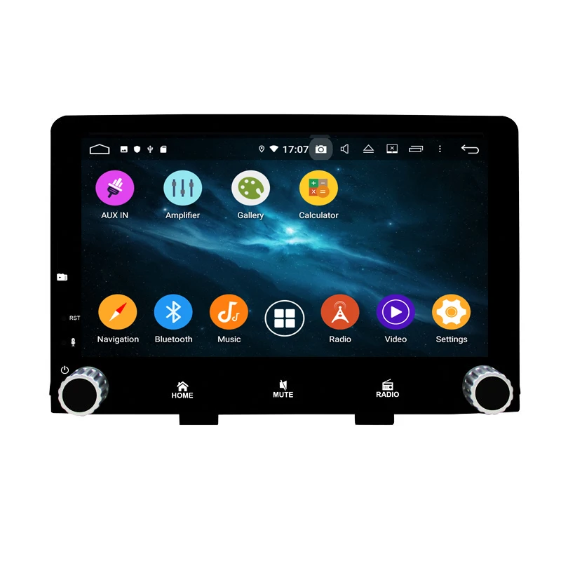 Автомагнитола 9 дюймов 1 Din 6 ядер PX6 Android 0 для KIA RIO 2017 2018 Турция автомобильный