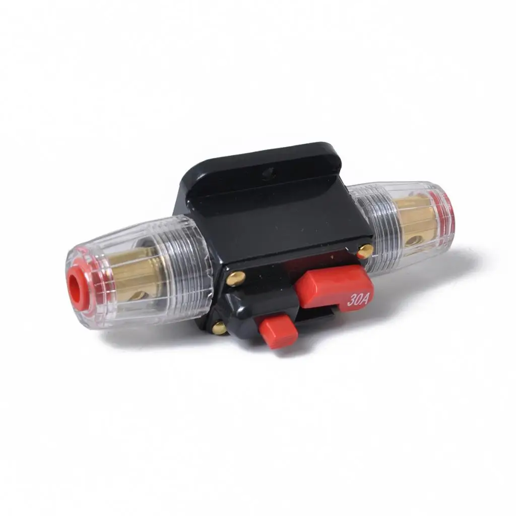 DC 12V 30A встроенный выключатель предохранитель автомобиля стерео/аудио защита 30