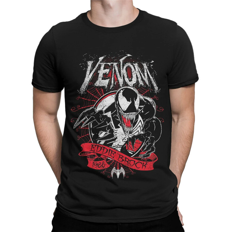 Оригинальная художественная Футболка Venom Symbiote комиксы Marvel 100% хлопок все размеры